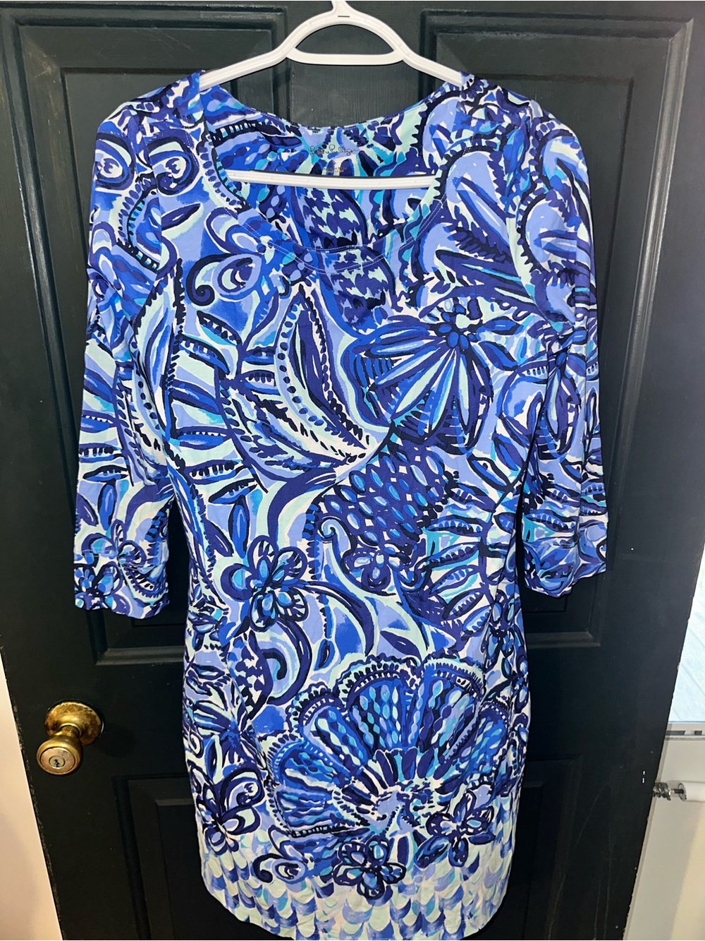 Lilly Pulitzer Iris Blue Zanzibar Zoo
